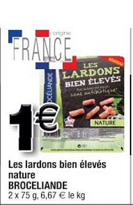 les lardons bien élevés nature broceliande