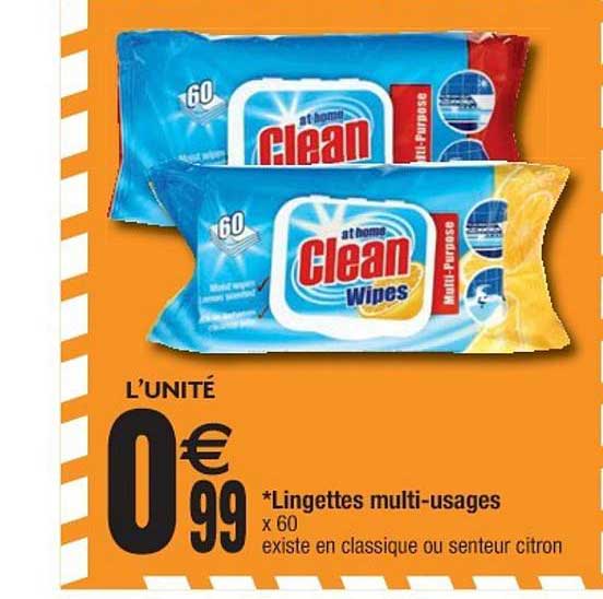 lingettes multi-usages