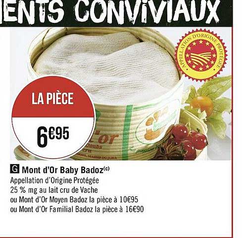 Mont D'or Baby Badoz