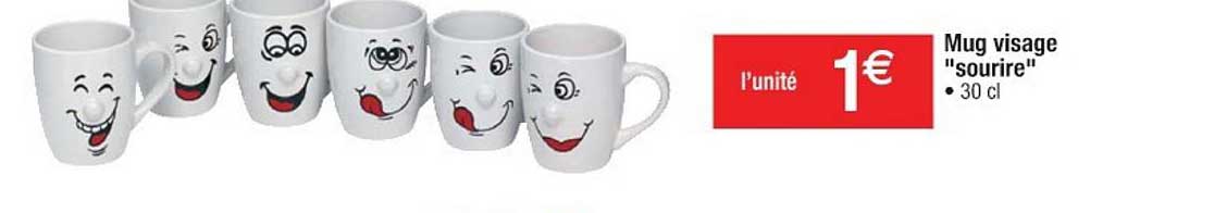 mug visage "sourire"
