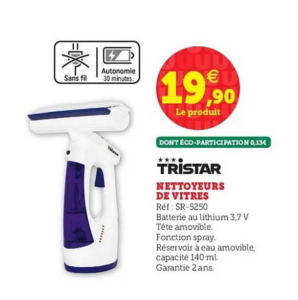 nettoyeurs de vitres tristar