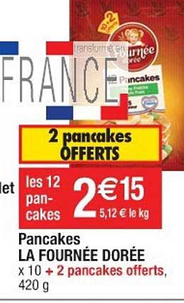 pancakes la fournée dorée