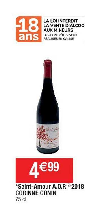 saint-amour aop 2018 corinne gonin