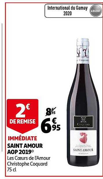 saint amour aop 2019 les cœurs de l'amour christophe coquiard