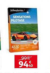 Sensations Pilotage Wonderbox