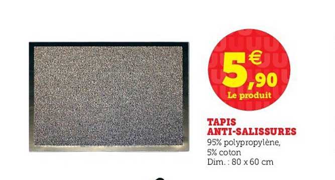 tapis anti-salissures