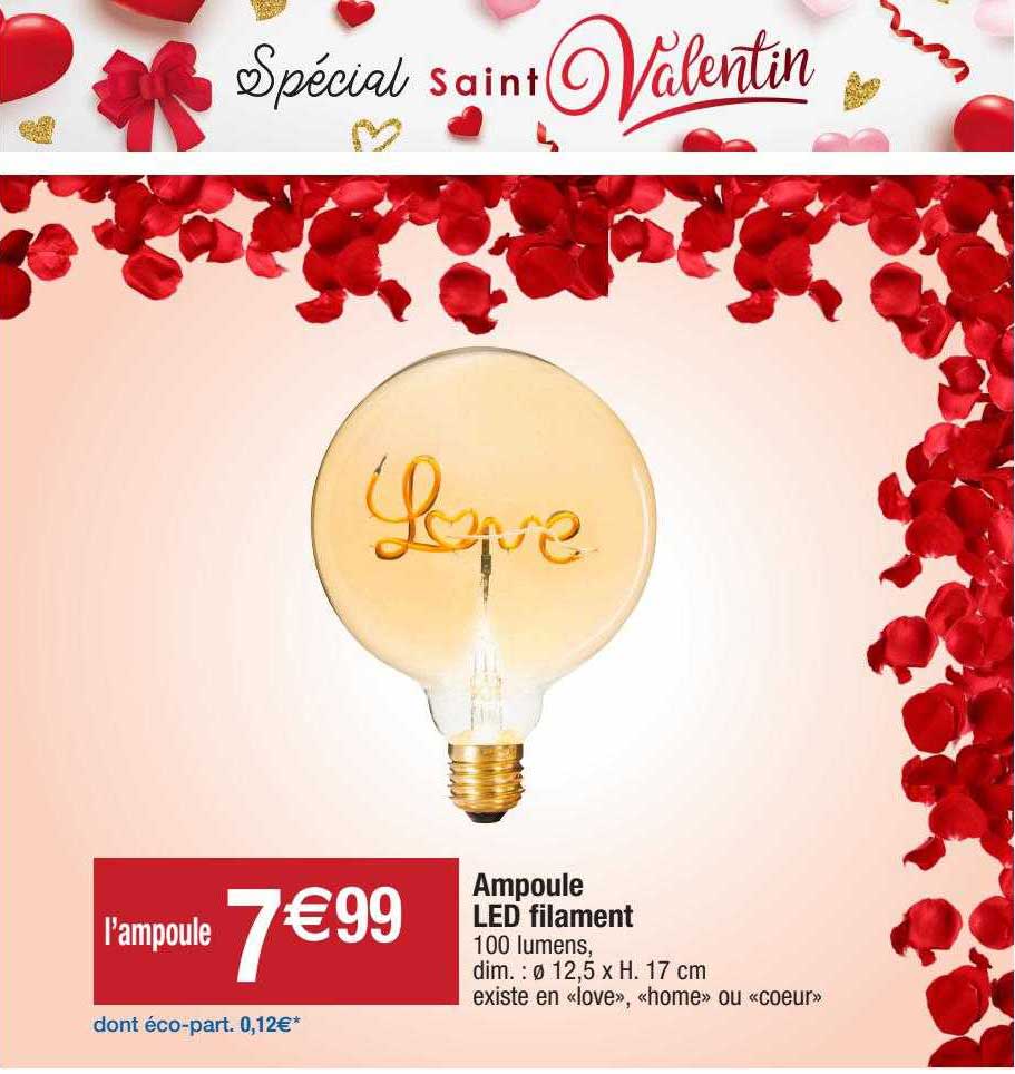 ampoule led filament