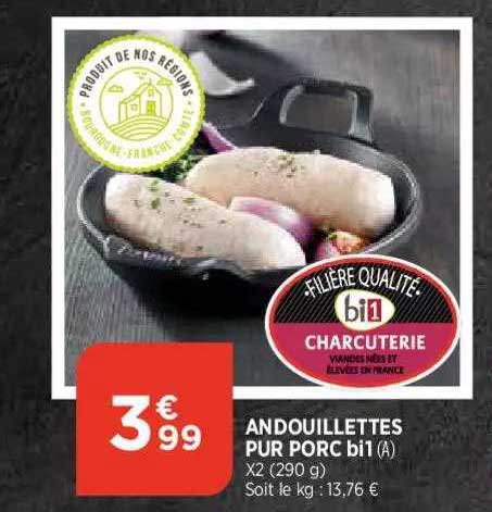 Andouillettes Pur Porc Bi1