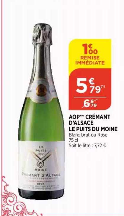 aop crémant d'alsace le puits du moine