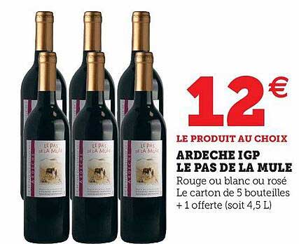ardèche igp le pas de la mule