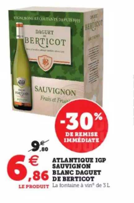 atlantique igp sauvignon blanc daguet de berticot