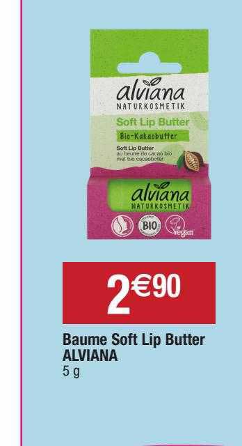 baume soft lip butter alviana