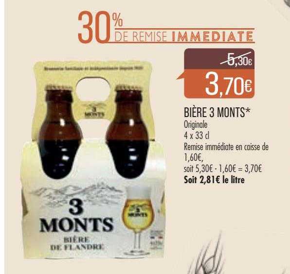 bière 3 monts