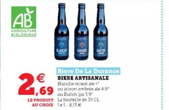 bière de la durance bière artisanale