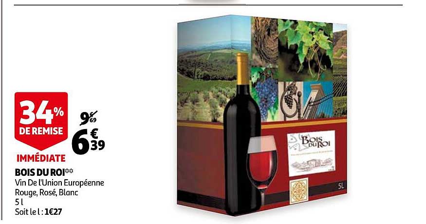 bois du roi vin de l'union européenne