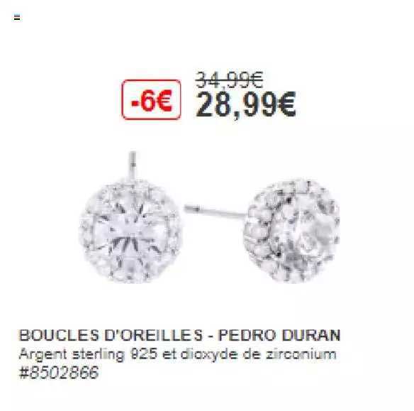 boucles d'oreilles - pedro duran