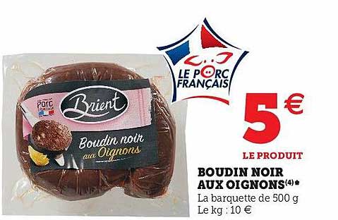 Boudin Noir Aux Oignons