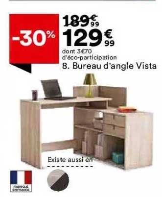 bureau d'angle vista