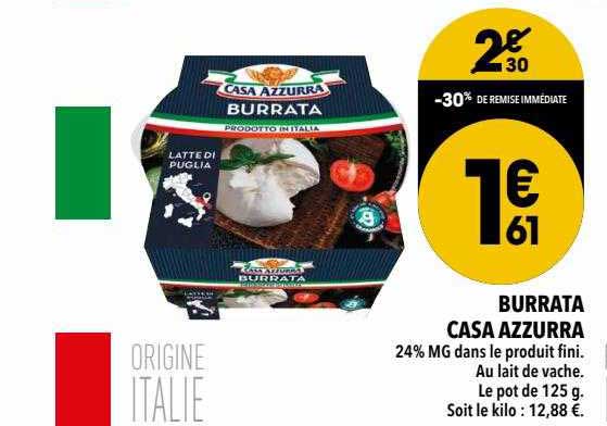 burrata casa azzurra