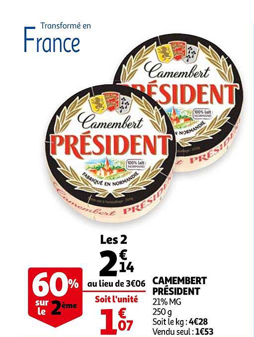 Camembert Président