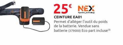 ceinture ea01 nex