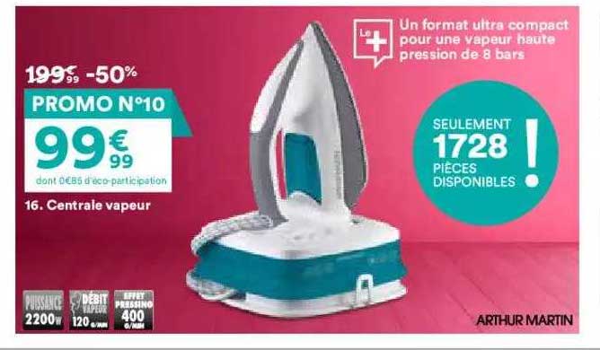 Centrale Vapeur Arthur Martin