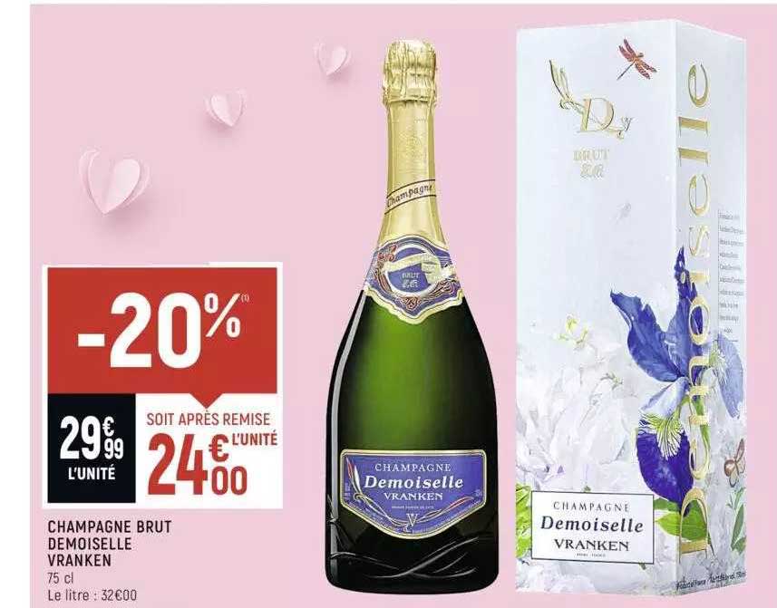 Champagne Brut Demoiselle Vranken