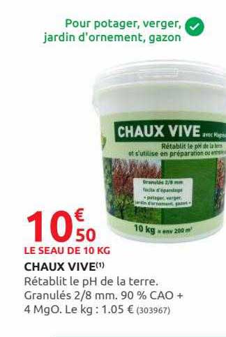 chaux vive