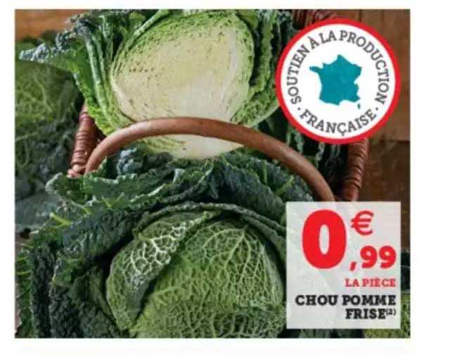 chou pomme frise