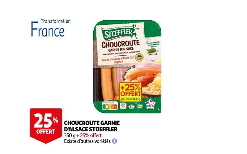 Choucroute Garnie D'alsace Stoeffler