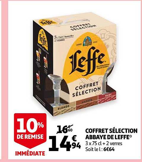 Coffret Sélection Abbaye De Leffe