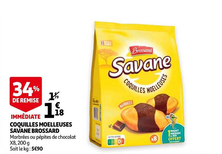 Coquilles Moelleuses Savane Brossard