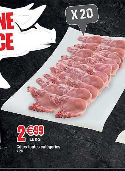 Côtes Toutes Catégories X 20