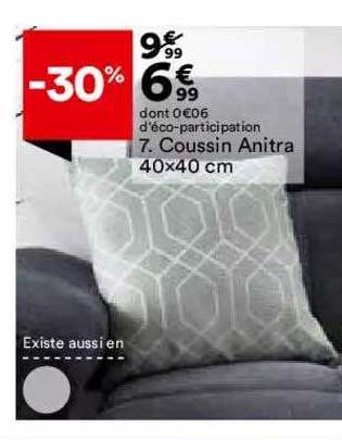coussin anitra 40x40 cm