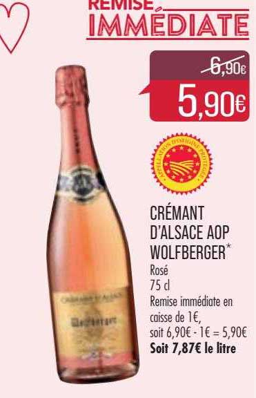 Crémant D'alsace Aop Wolfberger