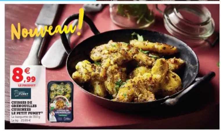 cuisses de grenouilles cuisinées le petit fumet