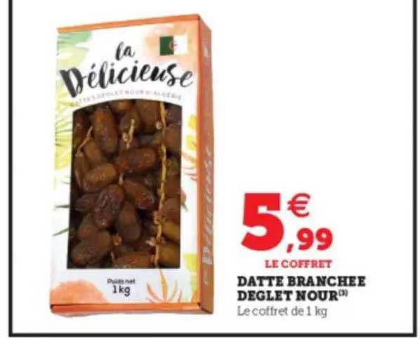 datte branchée deglet nour