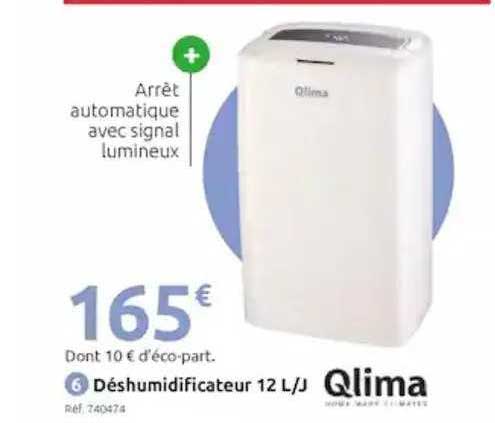 Déshumidificateur Qlima