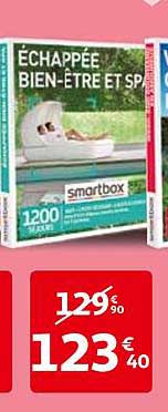 échappée bien-être et spa smartbox