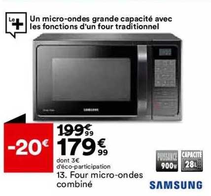 four micro-ondes combiné samsung