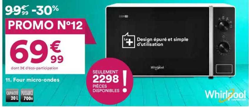 four micro-ondes whirlpool