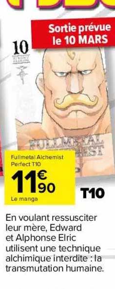 fullmetal alchemist perfect t10