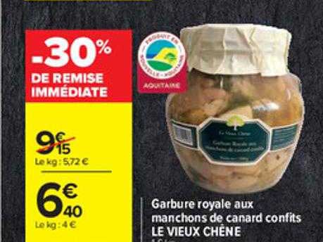 garbure royale aux manchons de canard confits le vieux chêne -30% de remise immédiate