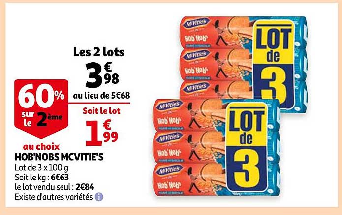 hob'nobs mcvitie's