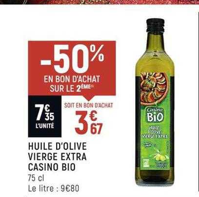 Huile D'olive Vierge Extra Casino Bio