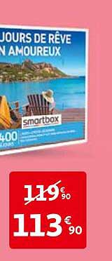 jours de rêve en amoureux smartbox