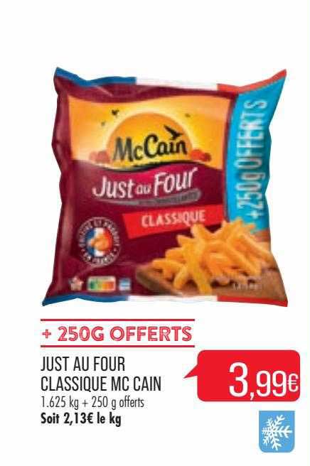 just au four classique mc cain