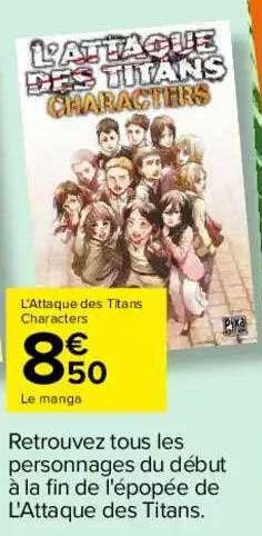 l'attaque des titans characters