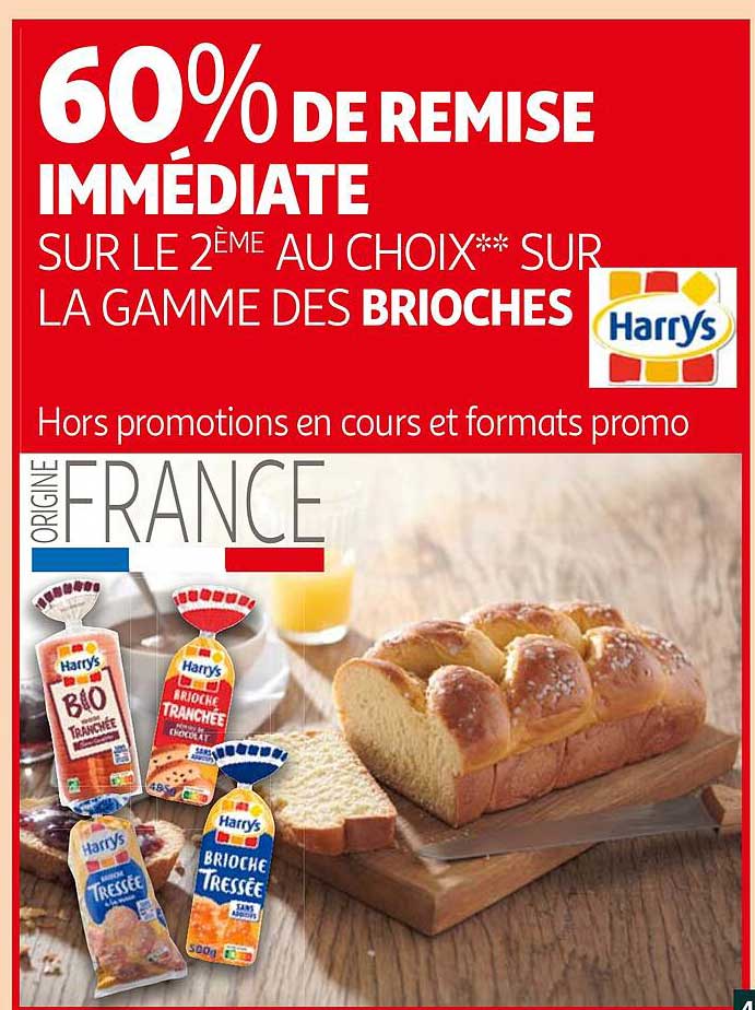 La Gamme Des Brioches Harrys
