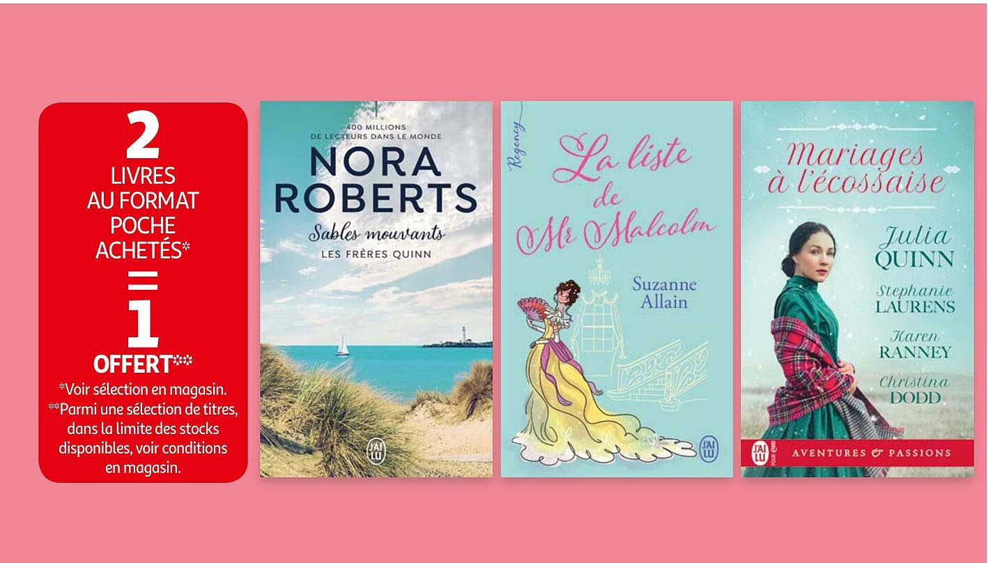 livres au format poche